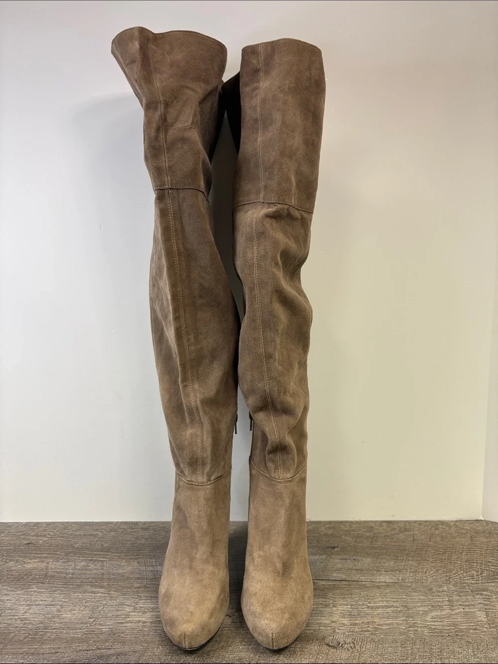 Steve Madden Focuss Brown Suede Over-the-Knee Boots Size 8